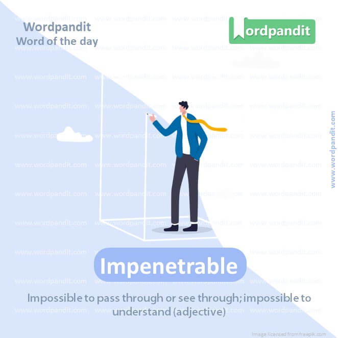 Impenetrable Picture Vocabulary