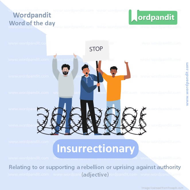 Insurrectionary Picture Vocabulary