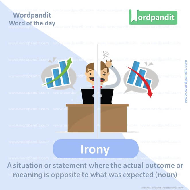 Irony Picture Vocabulary