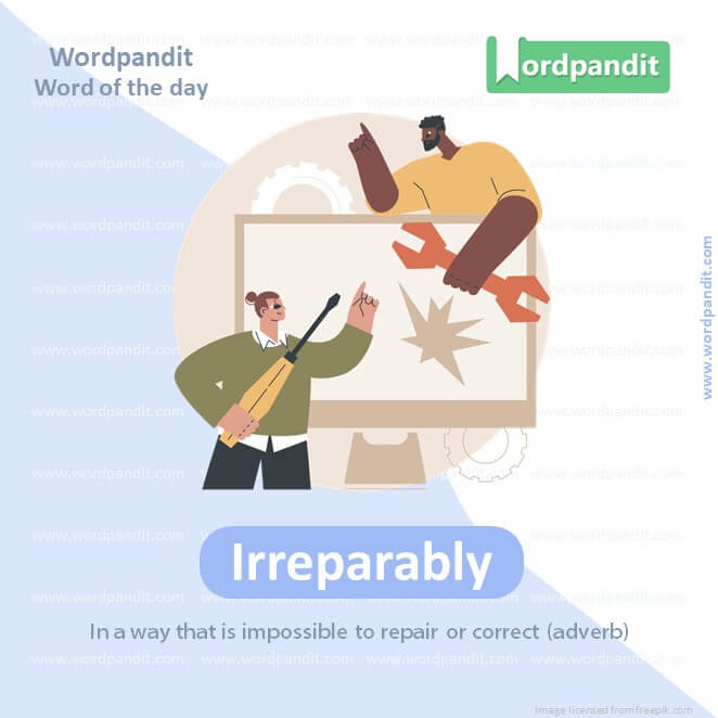 Irreparably Picture Vocabulary