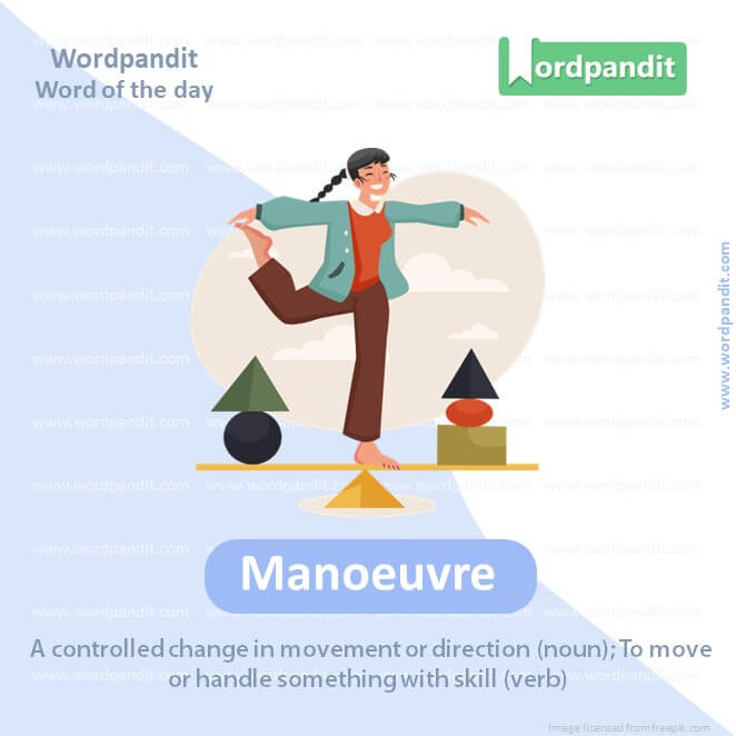 Manoeuvre Picture Vocabulary