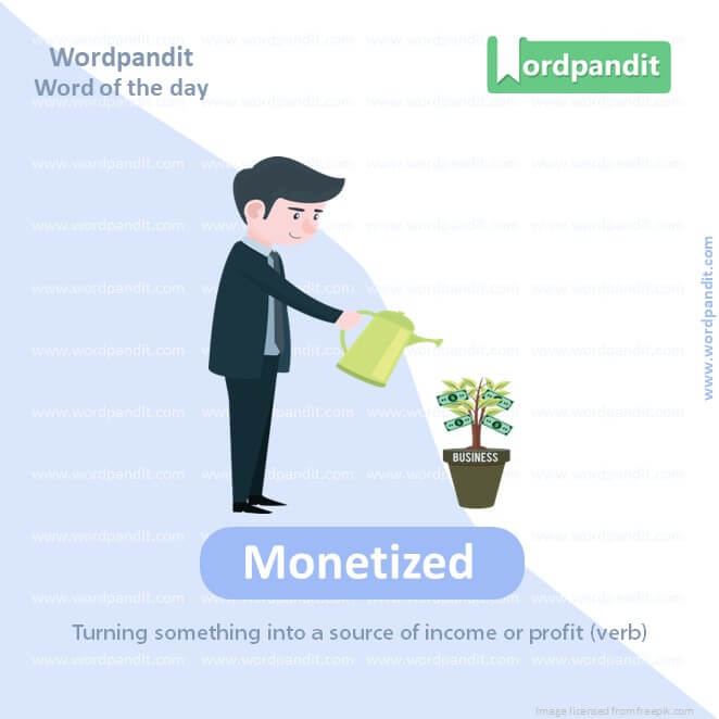 Monetized Picture Vocabulary