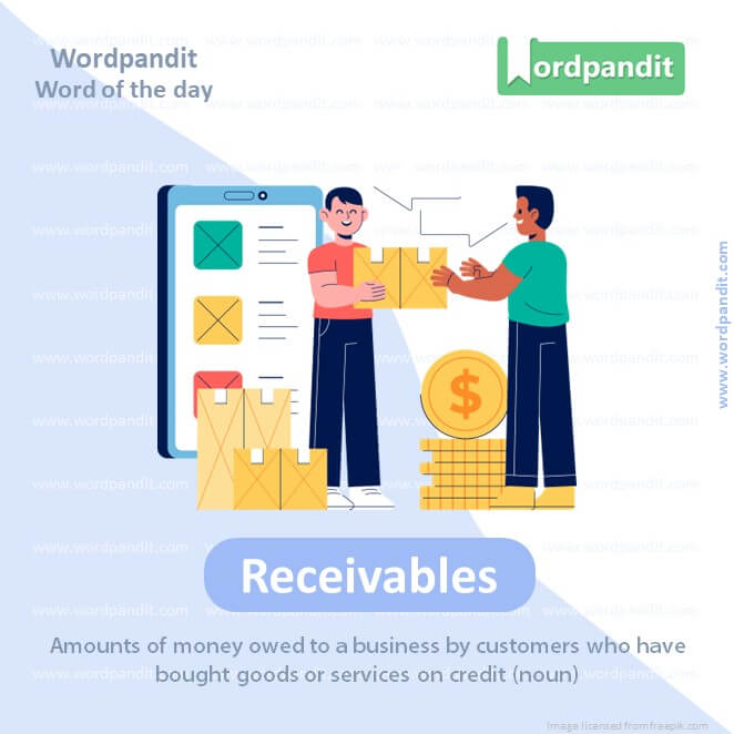 Receivables Picture Vocabulary