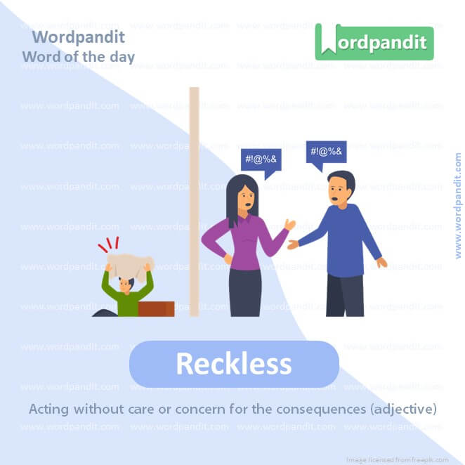 Reckless Picture Vocabulary