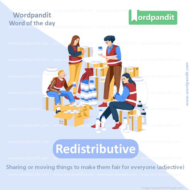 Redistributive Picture Vocabulary