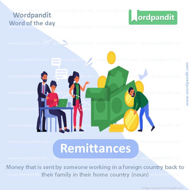 Remittances Picture Vocabulary