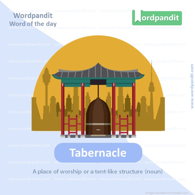 Tabernacle Picture Vocabulary