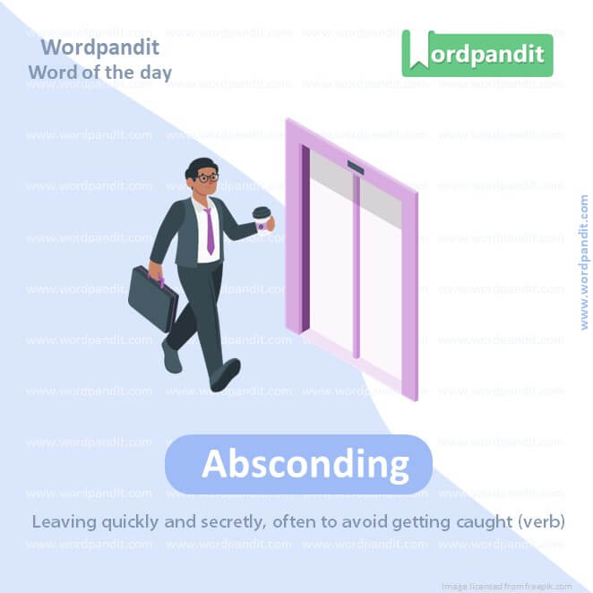 Absconding Picture Vocabulary