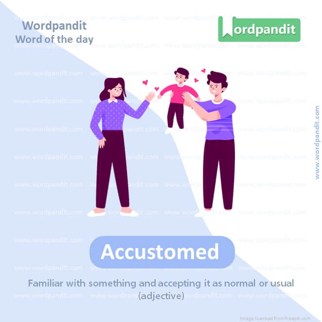 Accustomed Picture Vocabulary