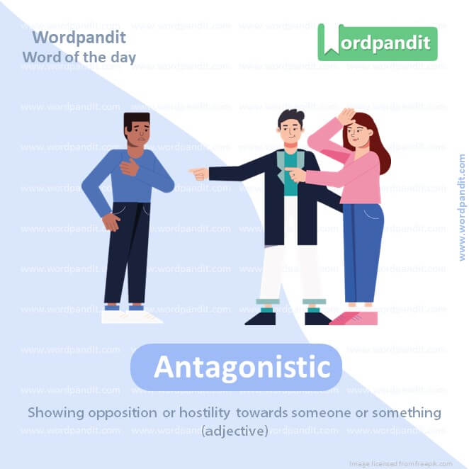 Antagonistic Picture Vocabulary