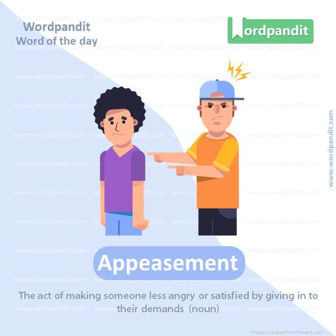 Appeasement Picture Vocabulary