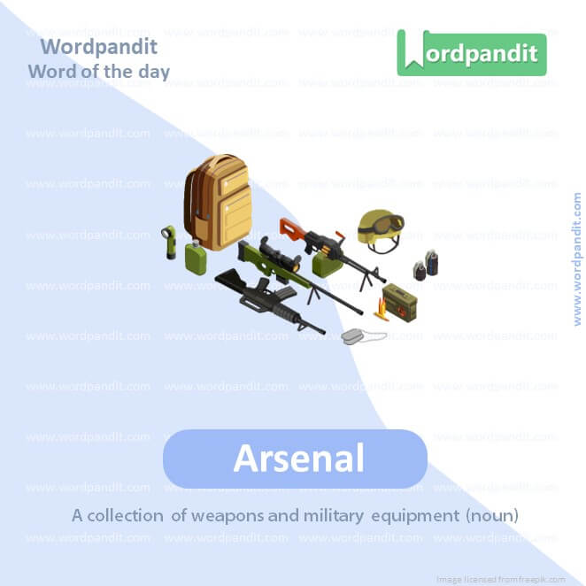 Arsenal Picture Vocabulary