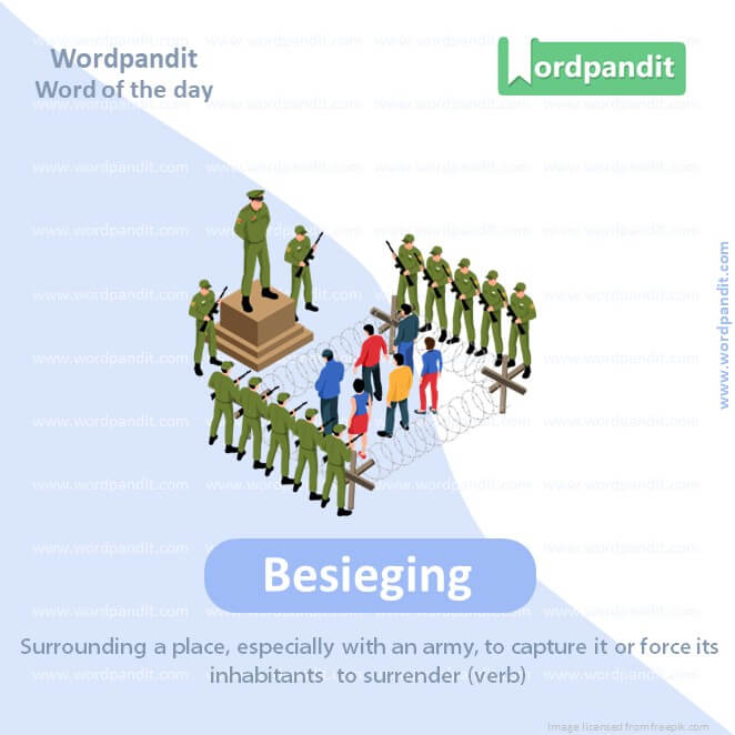 Besieging Picture Vocabulary