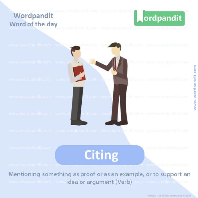 Citing Picture Vocabulary