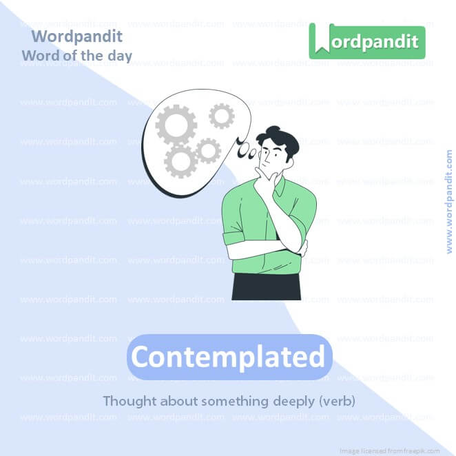 Contemplated Picture Vocabulary