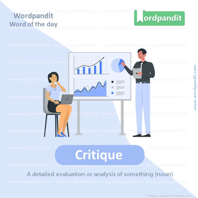 Critique Picture Vocabulary