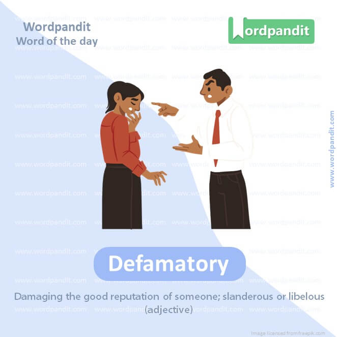Defamatory Picture Vocabulary