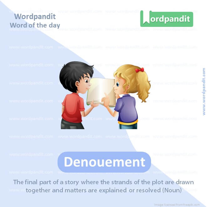 Denouement Picture Vocabulary