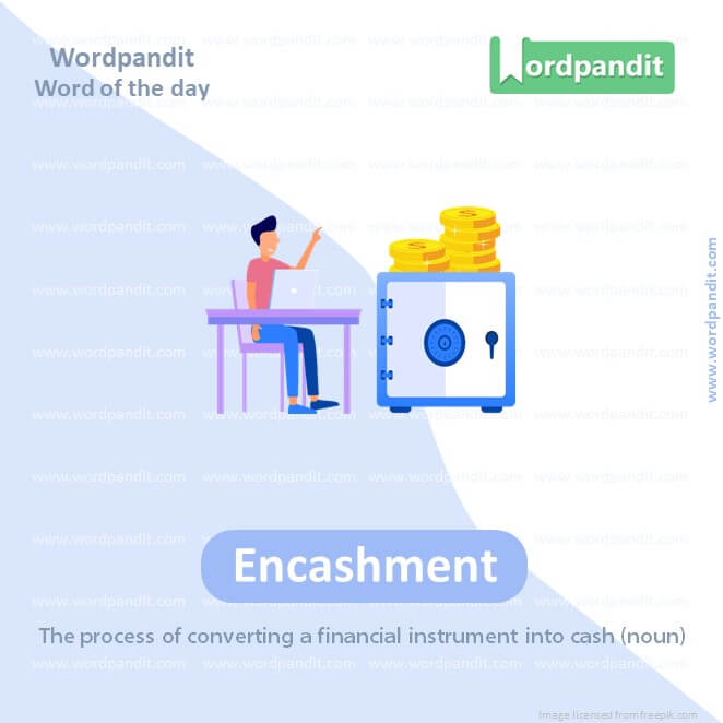 Encashment Picture Vocabulary