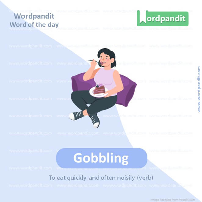 Gobbling Picture Vocabulary