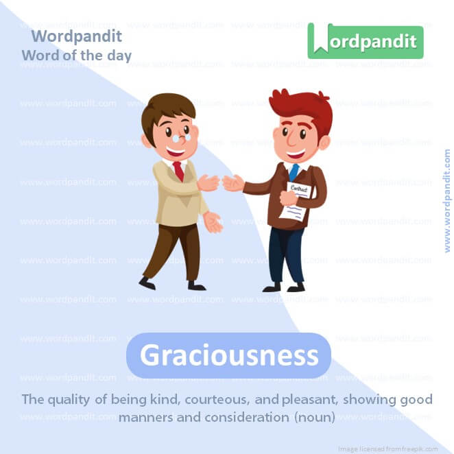 Graciousness Picture Vocabulary