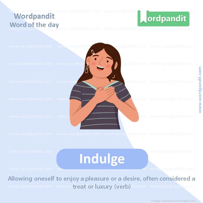 Indulge Picture Vocabulary
