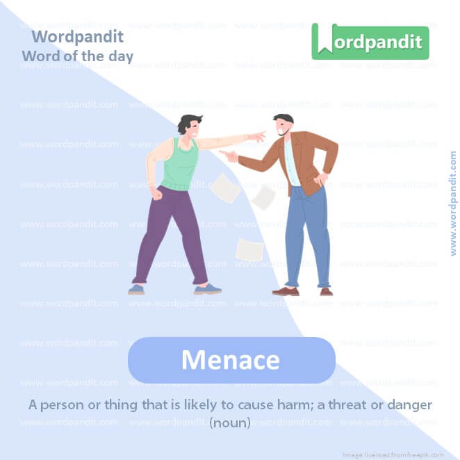 Menace Picture Vocabulary