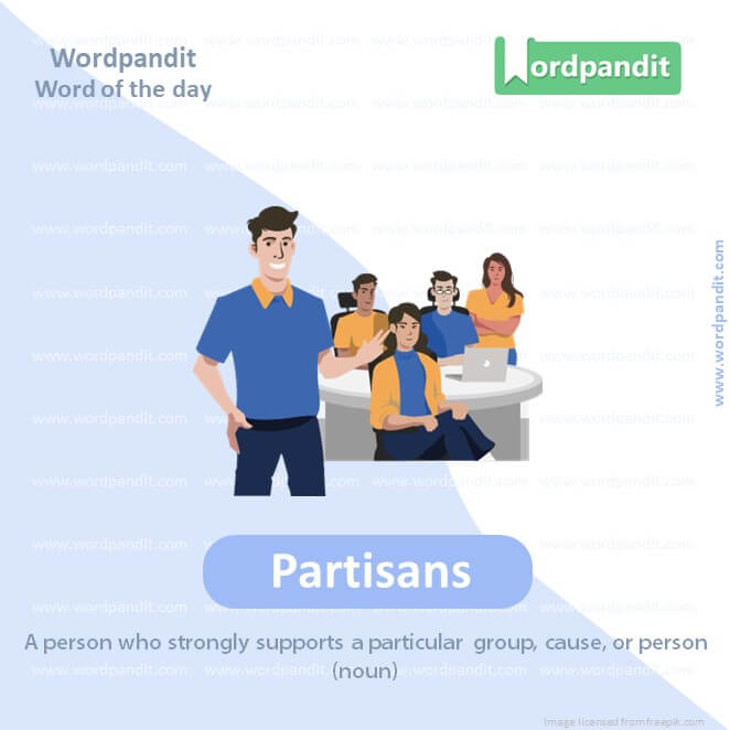 Partisans Picture Vocabulary Copy
