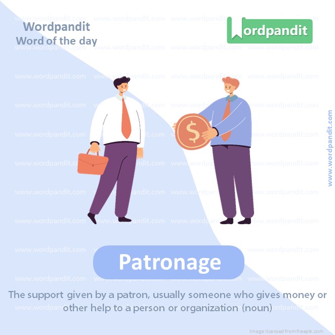 Patronage Picture Vocabulary
