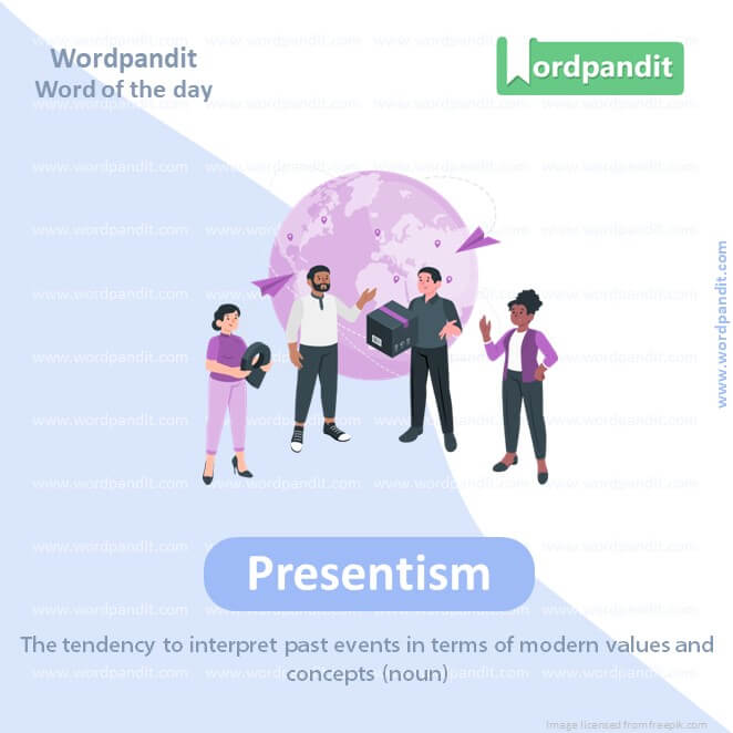 Presentism Picture Vocabulary