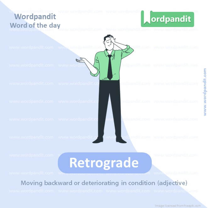 Retrograde Picture Vocabulary