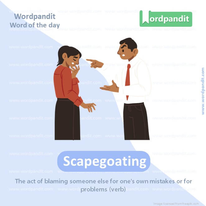 Scapegoating Picture Vocabulary