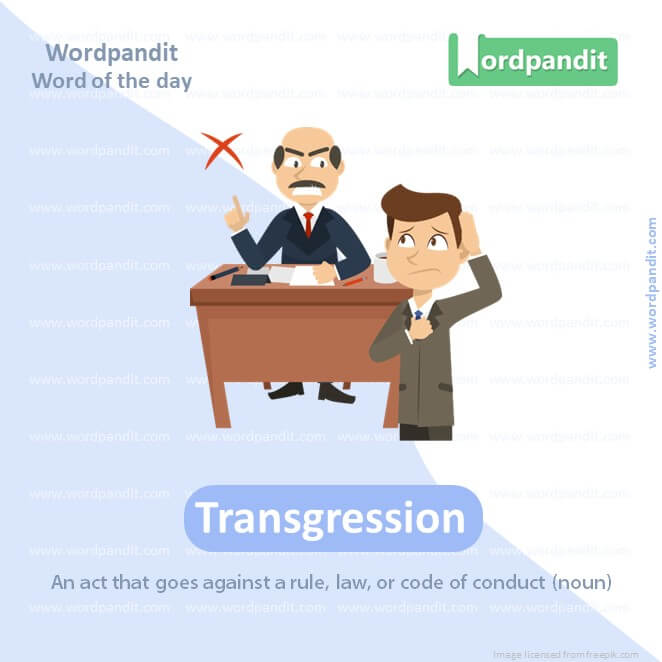 Transgression Picture Vocabulary