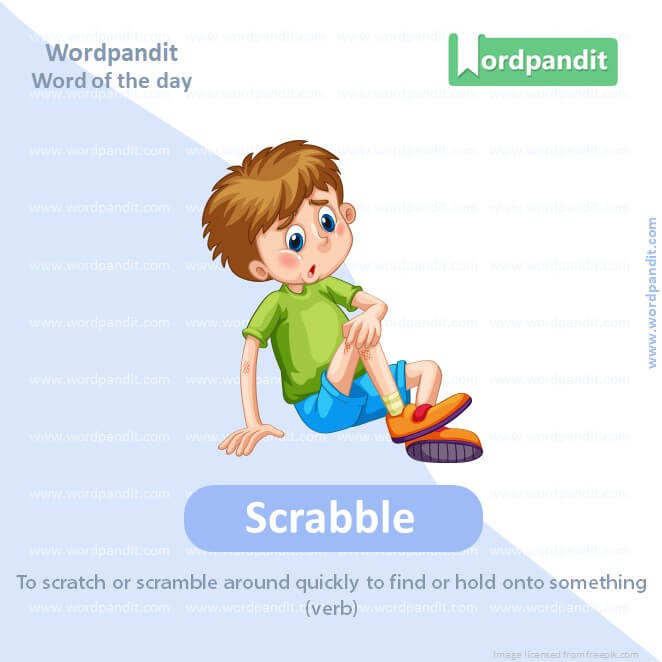 Scratch Picture Vocabulary