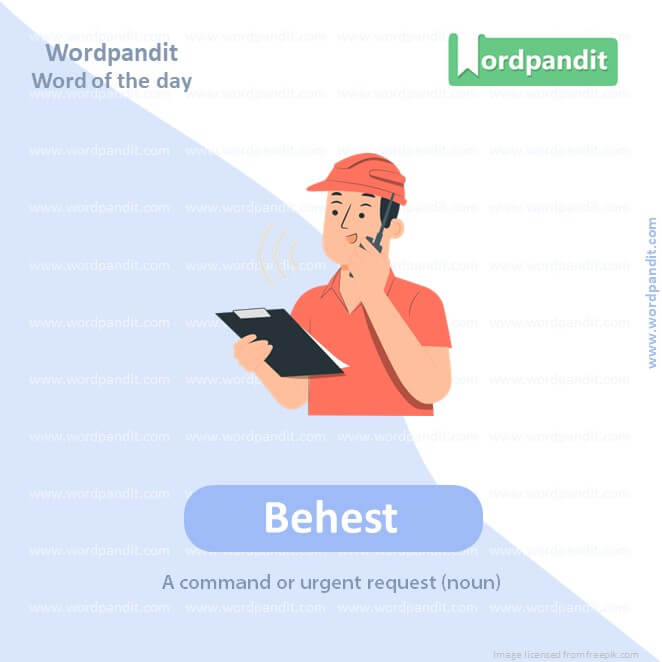 Behest Picture Vocabulary