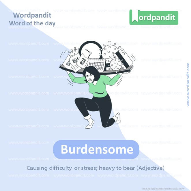 Burdensome Picture Vocabulary