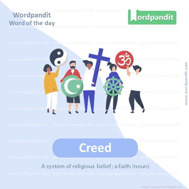 Creed Picture Vocabulary