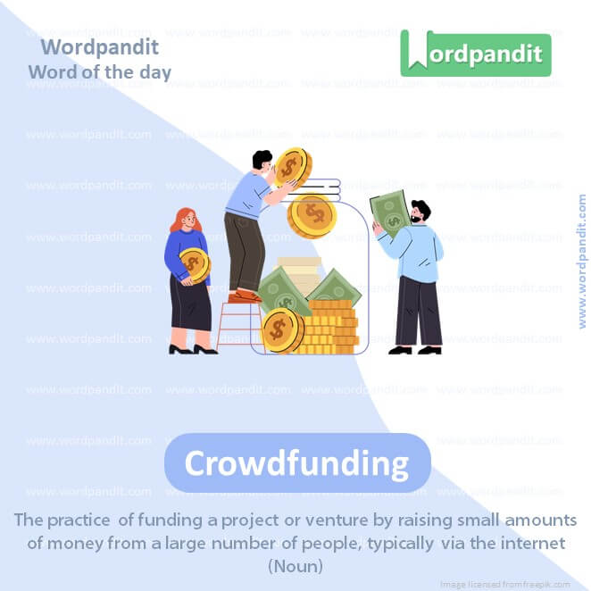 Crowdfunding Picture Vocabulary