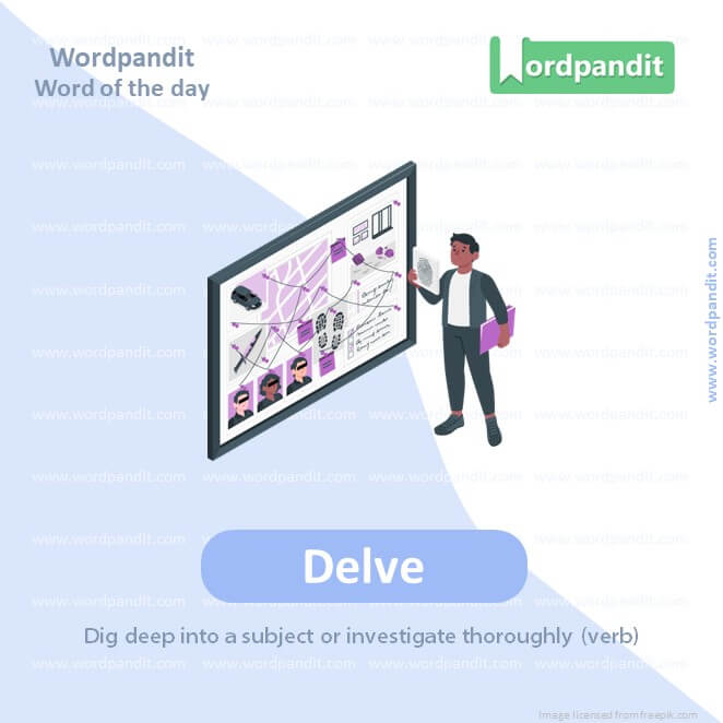 Delve Picture Vocabulary