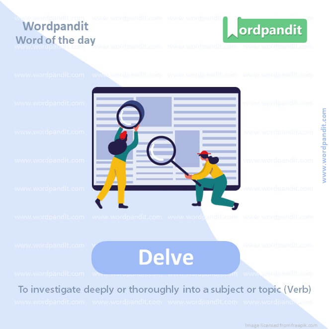 Delve Picture Vocabulary
