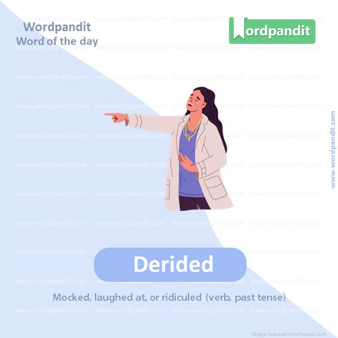 Derided Picture Vocabulary