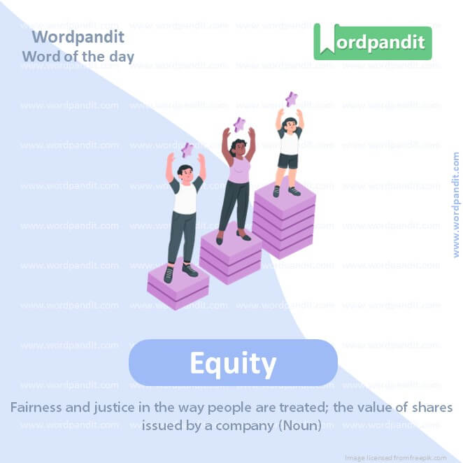 Equity Picture Vocabulary