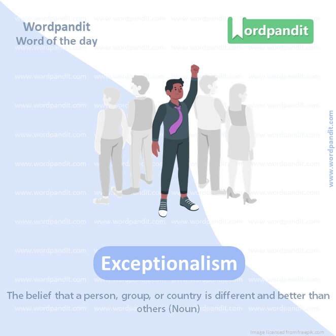 Exceptionalism Picture Vocabulary