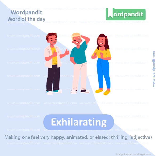 Exhilarating Picture Vocabulary