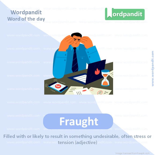 Fraught Picture Vocabulary