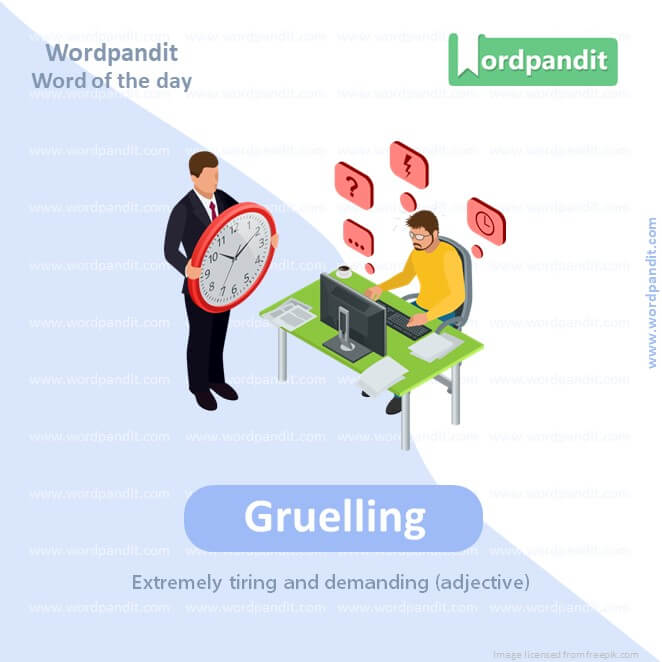 Gruelling Picture Vocabulary