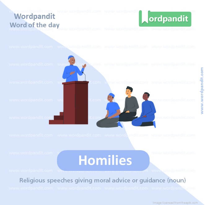 Homilies Picture Vocabulary