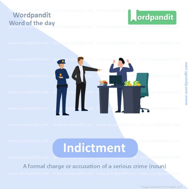 Indictment Picture Vocabulary