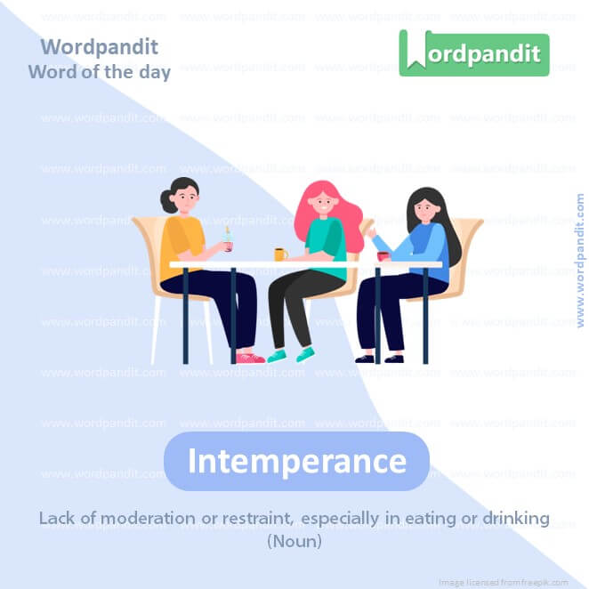 Intemperance Picture Vocabulary