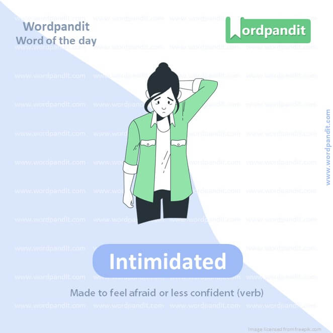 Intimidated Picture Vocabulary